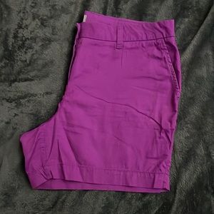 Cute purple shorts